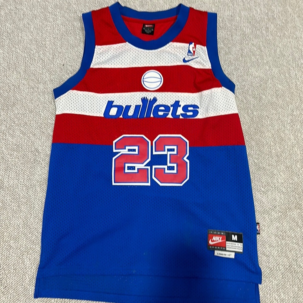 Michael Jordan Bullets jersey
